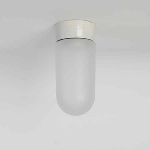 Test Tube Flush Mount Light - Frosted Glass - Seconds