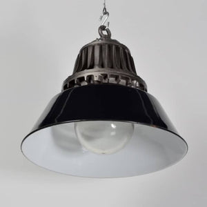 Black Revo pendants with glass domes
