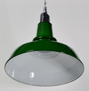 English 2-part green downlighters