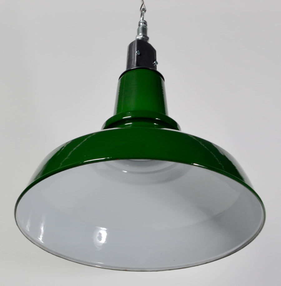English 2-part green downlighters