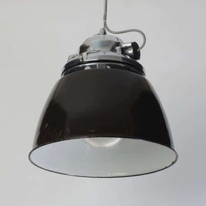 Czech Arms Factory Pendant Light - Original Condition