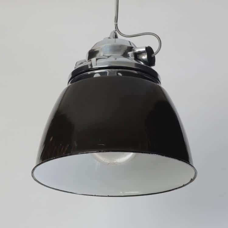 Czech Arms Factory Pendant Light - Original Condition