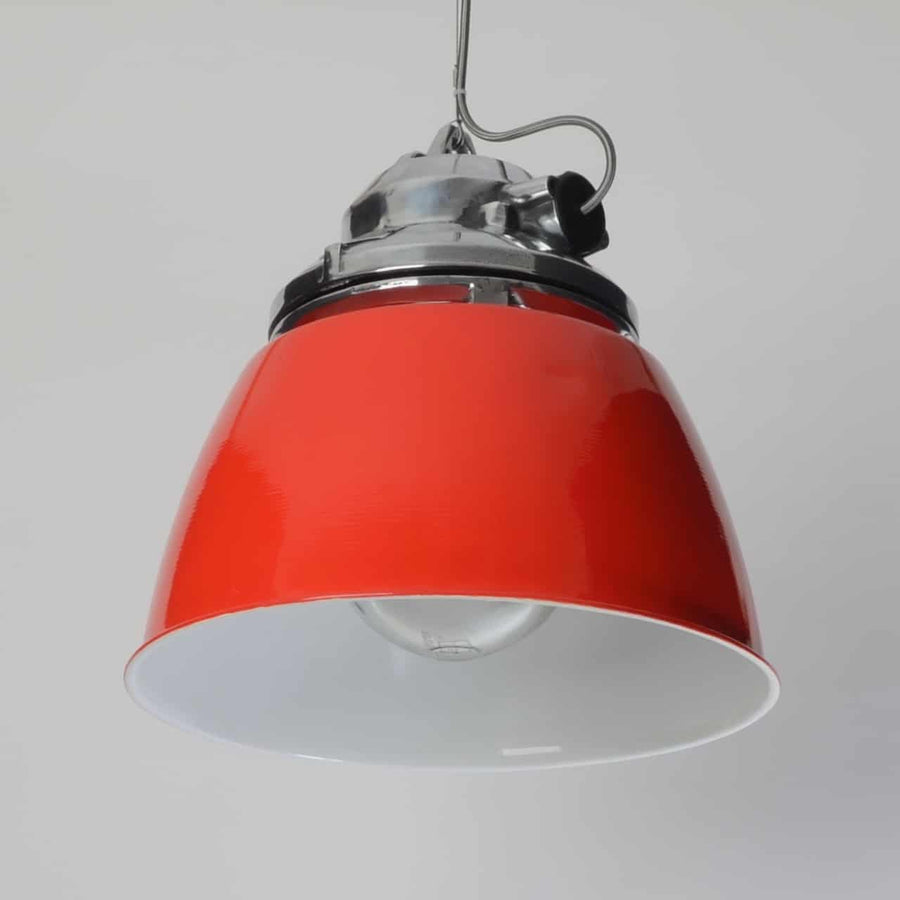 Czech Arms Factory Pendant Light -Red-