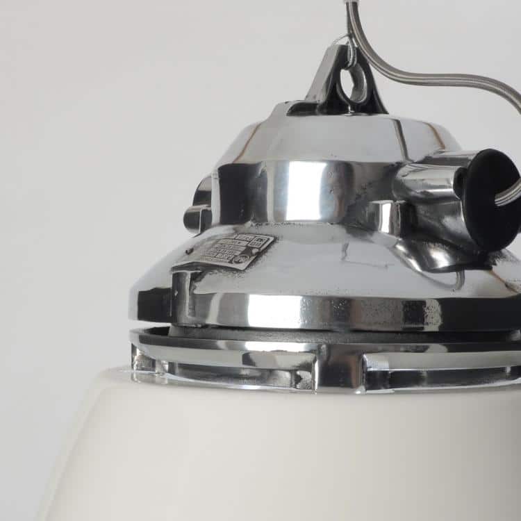 Czech Arms Factory Pendant Light - White