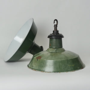 1920's Revo Industrial Pendant Lights