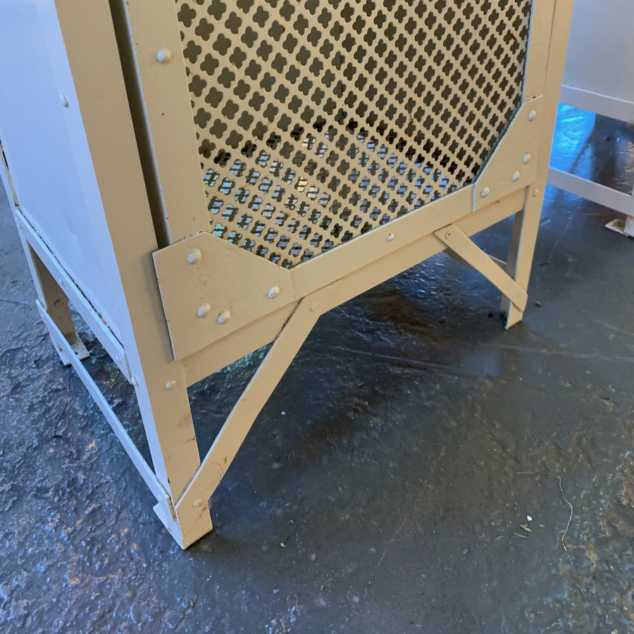 Pair of Rare 1920's German Industrial Lockers - Surplus