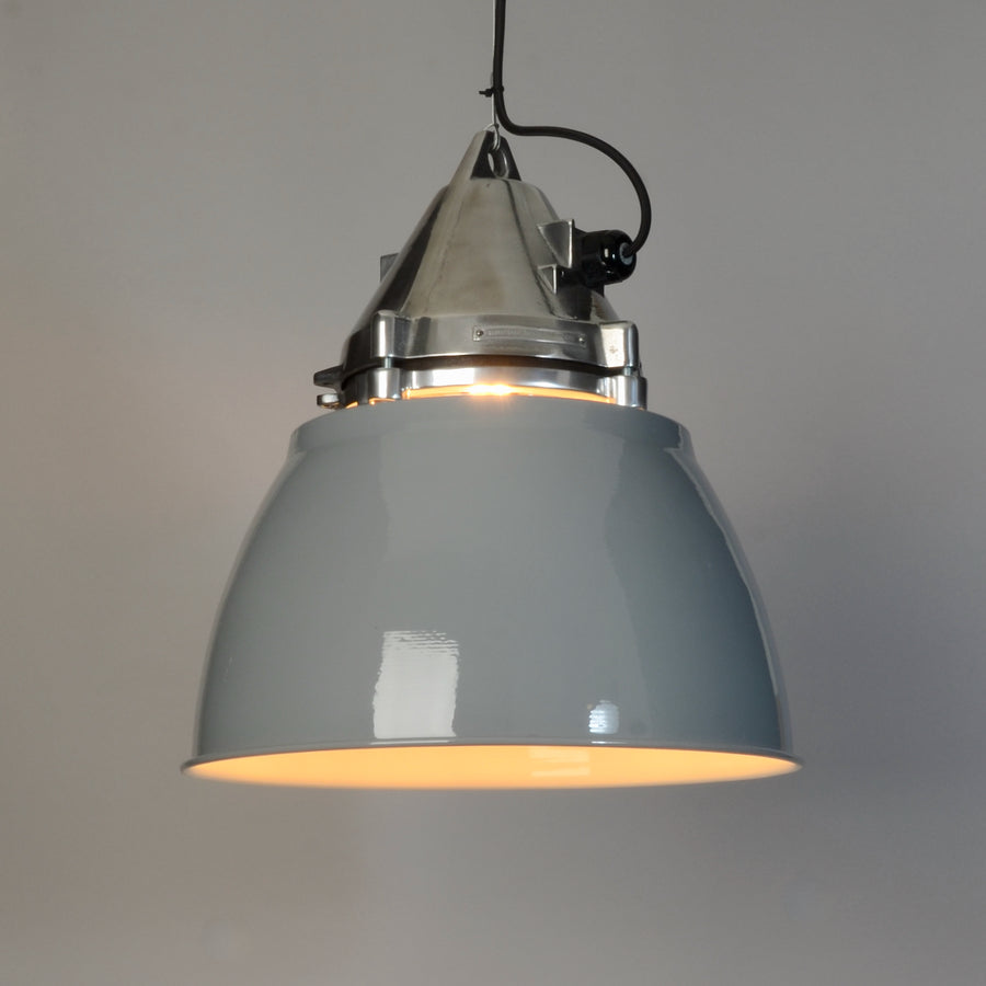 Czech Arms Factory Pendant MK I - Polished & Grey Shade