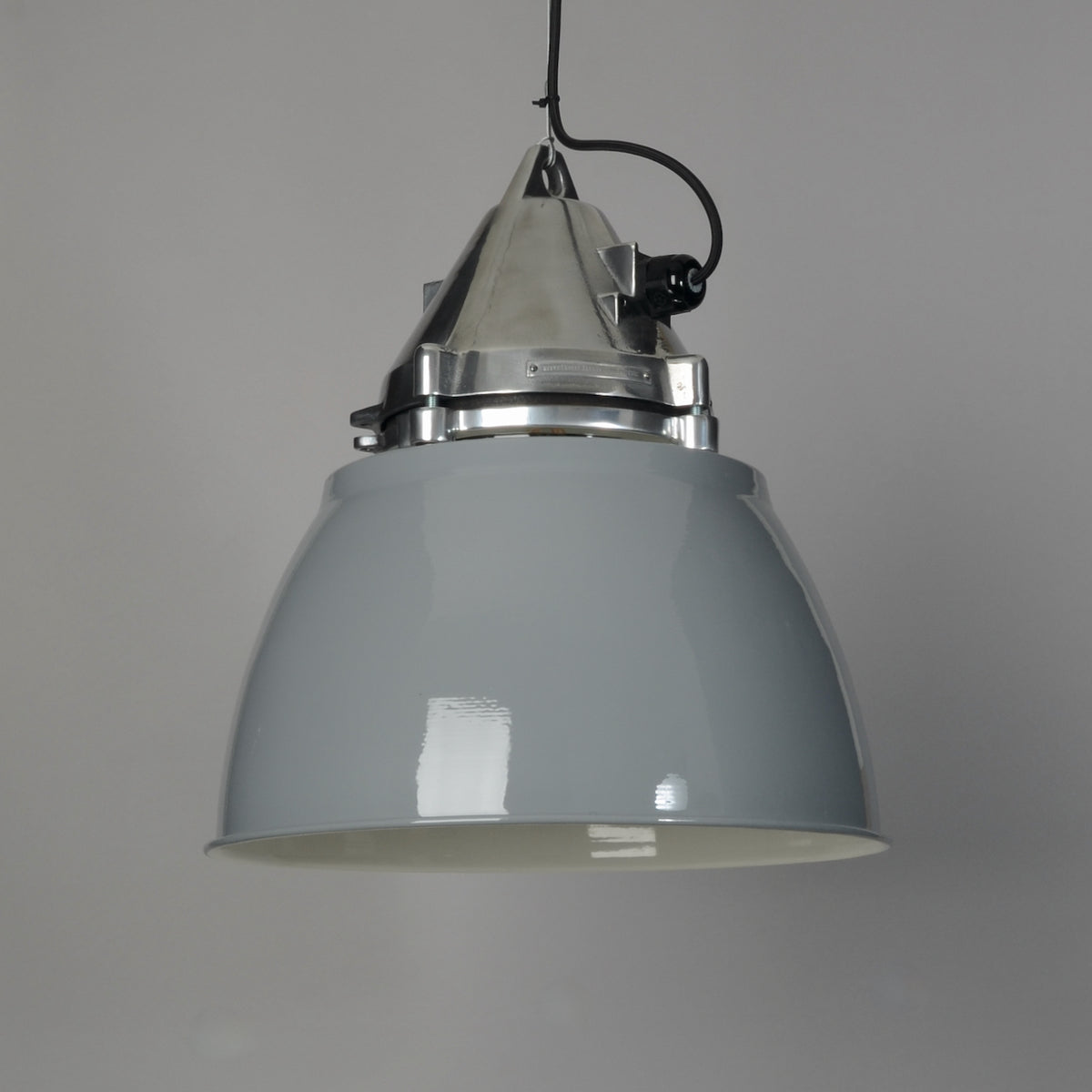Czech Arms Factory Pendant MK I - Polished & Grey Shade