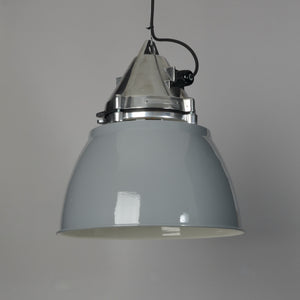 Czech Arms Factory Pendant MK I - Polished & Grey Shade