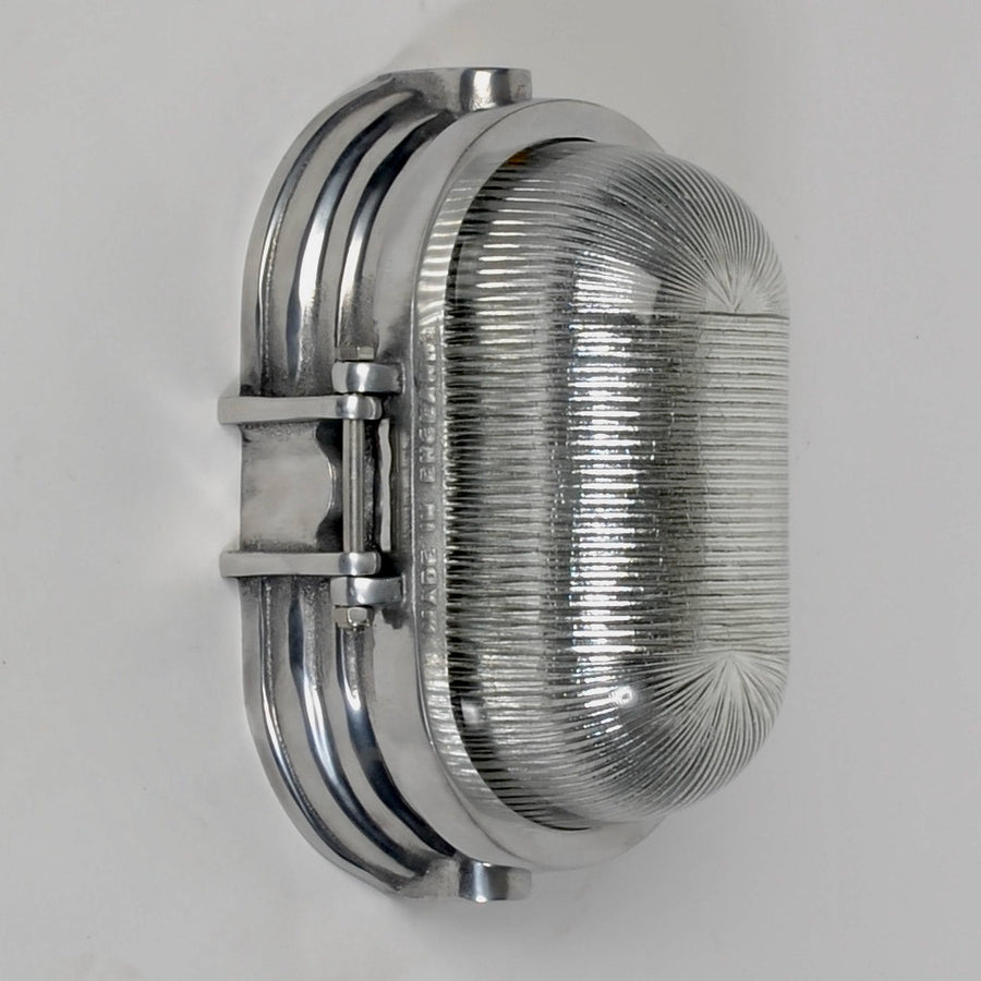 The Classic Prismatic Bulkhead Light -Polished-