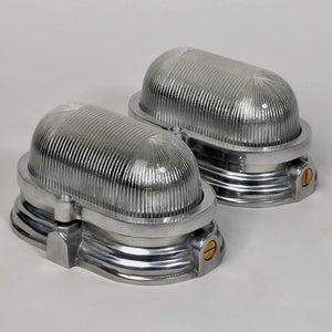 The Classic Prismatic Bulkhead Light -Polished-