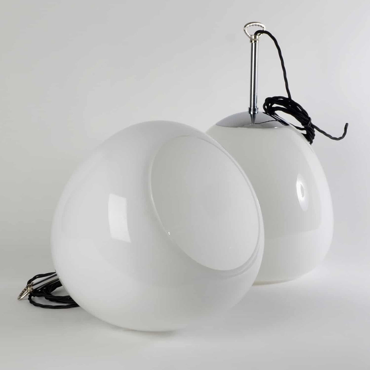 Opaline Tulip Pendant Light