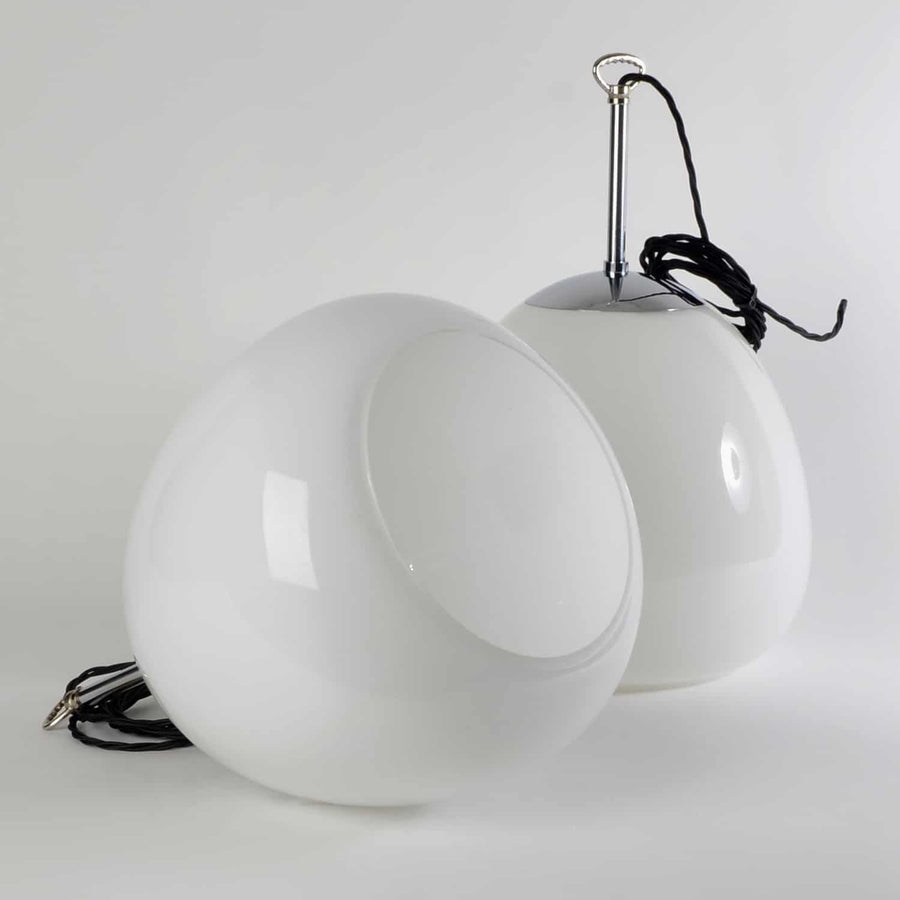 Opaline Tulip Pendant Light