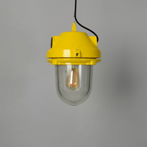 Vintage Elektrosvit Pendants - Yellow