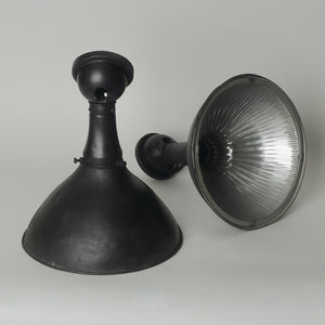 Vintage Holophane Church Wall Lights