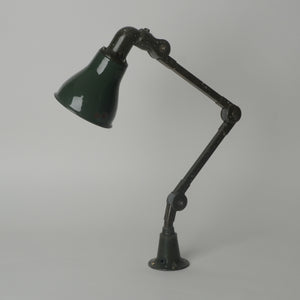 Vintage Mek Elec Desk Mounted Light (2 Arm)