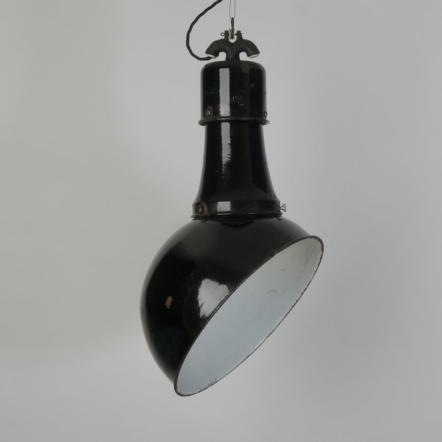 Pair of 1920's Angled Kandem Pendants