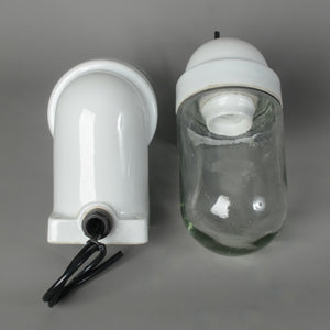 Pair of Vintage Ceramic Wall lights