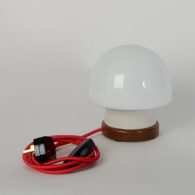 The White Mushroom Desk Lamp