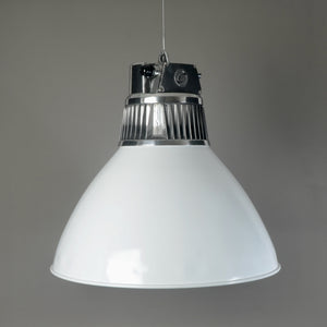 Vintage Elektrosvit Pendant Light - White