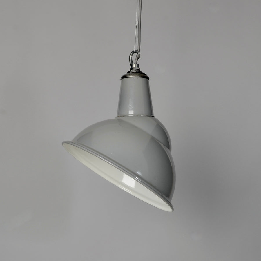 Smithfields Angled Pendant - Grey