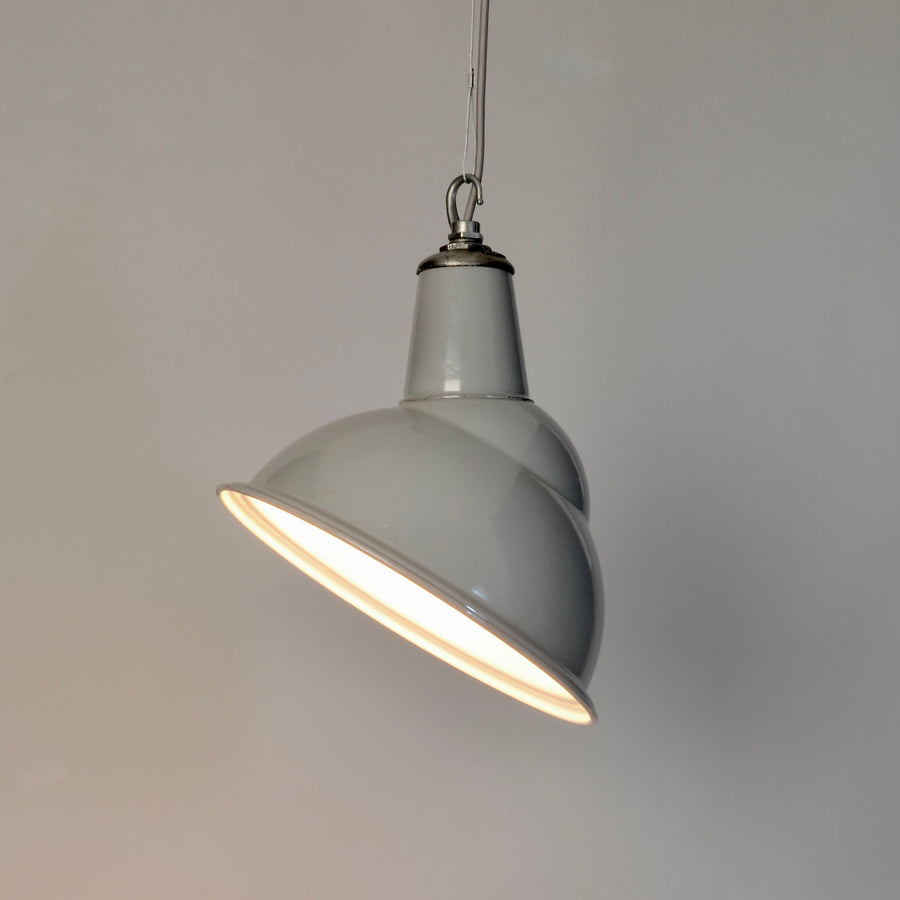 Smithfields Angled Pendant - Grey