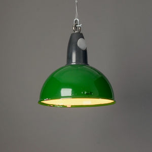 Vintage Soviet Pendant - Green