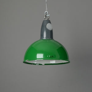 Vintage Soviet Pendant - Green
