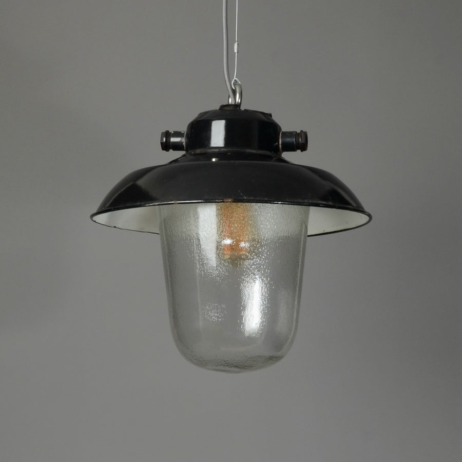 Vintage Shaded Glass Pendant MK I