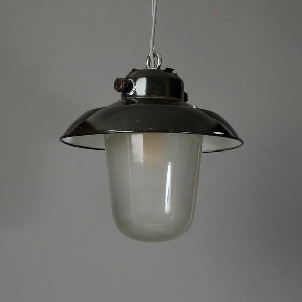 Vintage Shaded Glass Pendant MK II