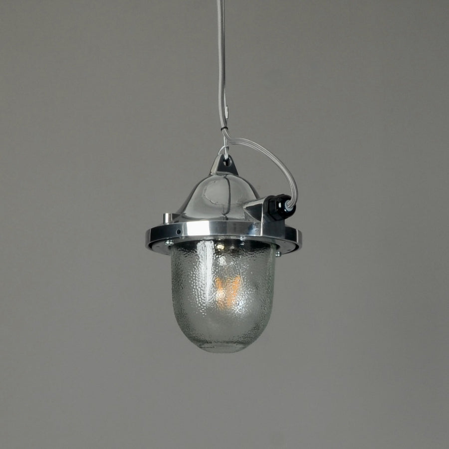 Mini Polish Mine Pendant Light - Bubble Glass