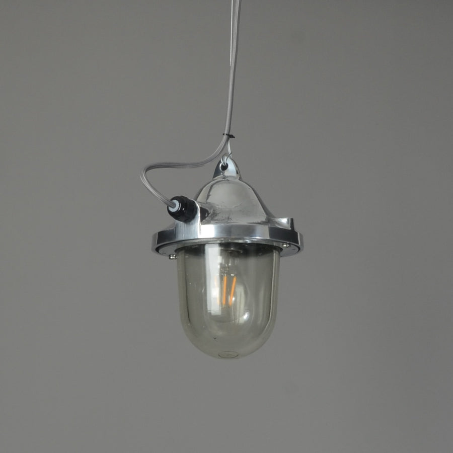 Mini Polish Mine Pendant Light - Clear Glass