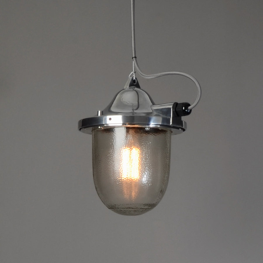 Polish Mine Pendant Light - Bubble Glass