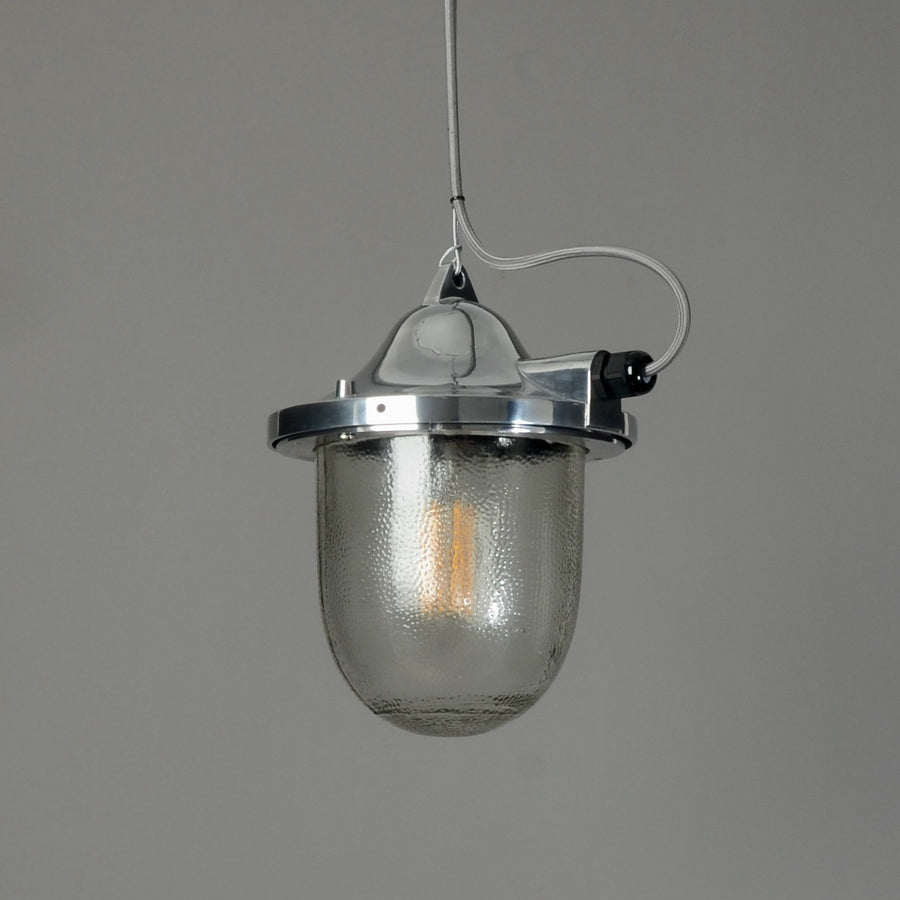 Polish Mine Pendant Light - Bubble Glass