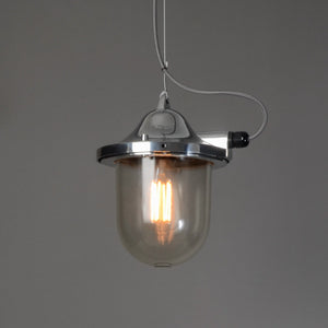 Polish Mine Pendant Light - Clear Glass