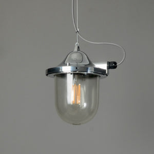 Polish Mine Pendant Light - Clear Glass