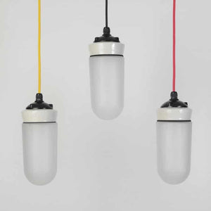Test Tube Pendant Light - Frosted Glass
