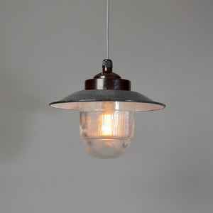 Bakelite Pendant With Prismatic Glass MK II