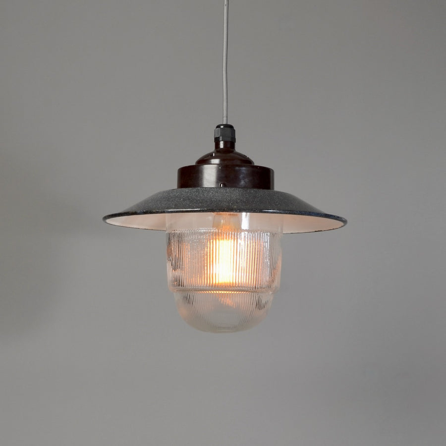Bakelite Pendant With Prismatic Glass MK II