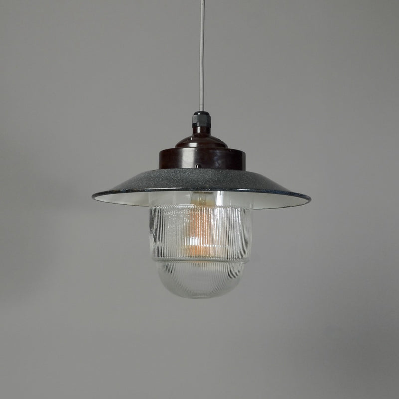 Bakelite Pendant With Prismatic Glass MK II