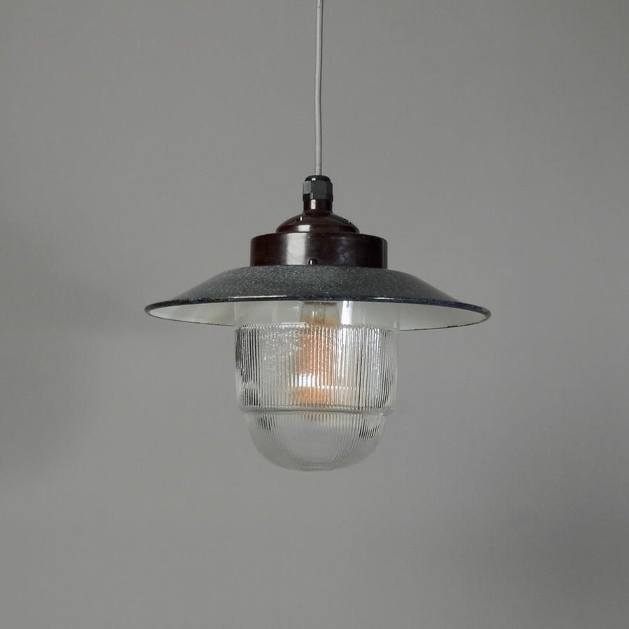 Bakelite Pendant With Prismatic Glass MK II