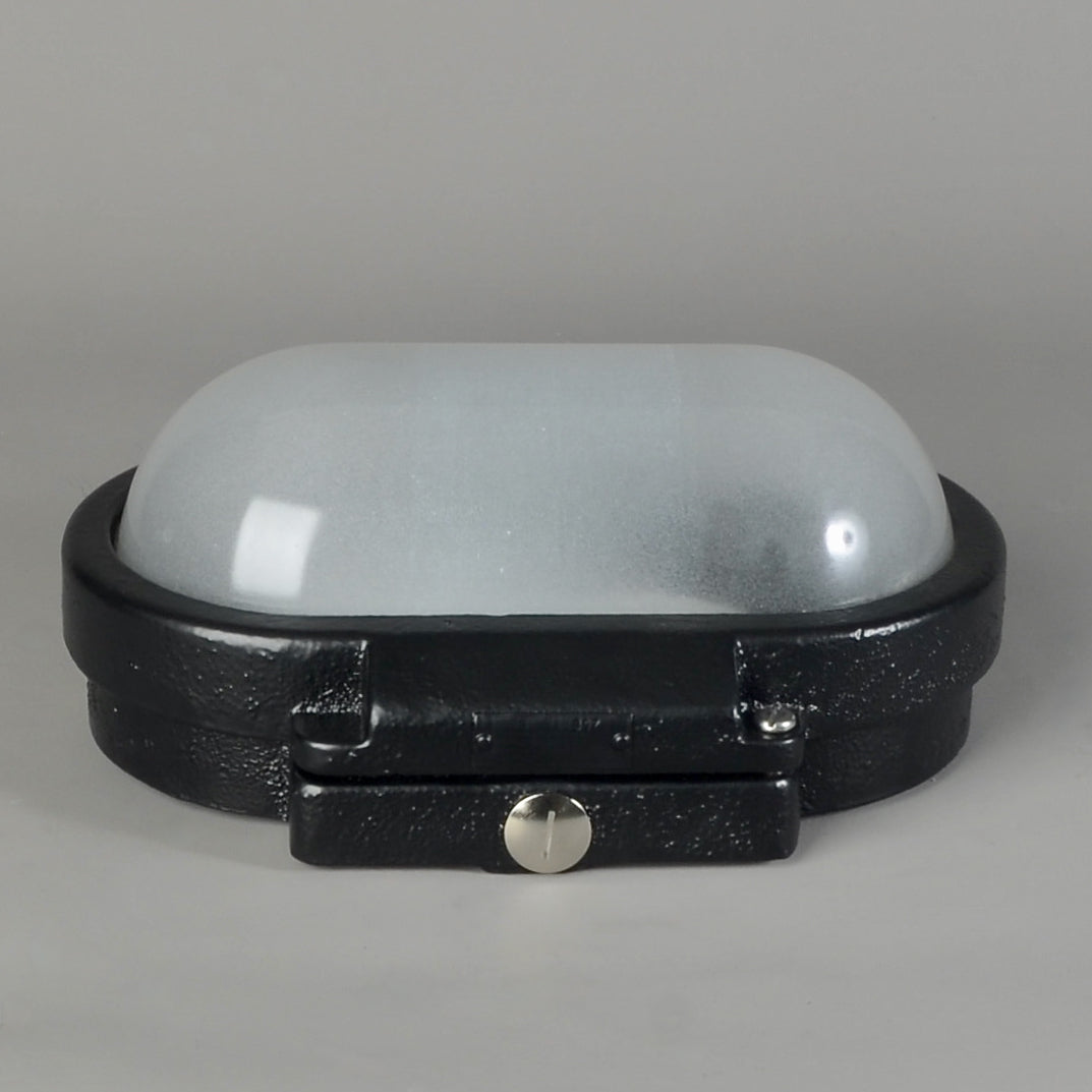 Vintage Cast-Iron Bulkheads - Black