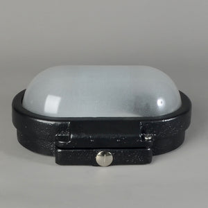 Vintage Cast-Iron Bulkheads - Black