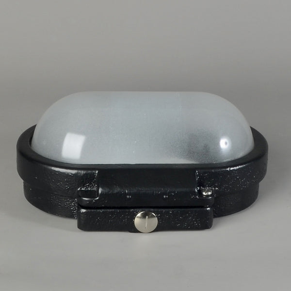 Vintage Cast-Iron Bulkheads - Black