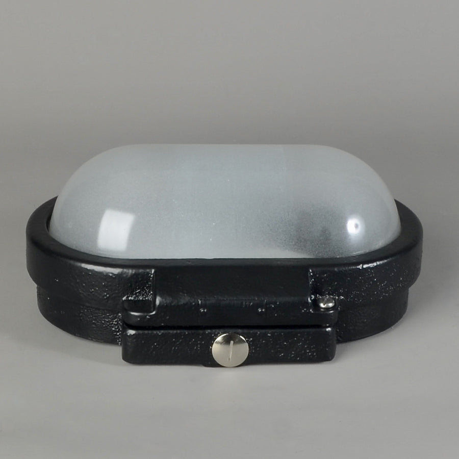 Vintage Cast-Iron Bulkheads - Black